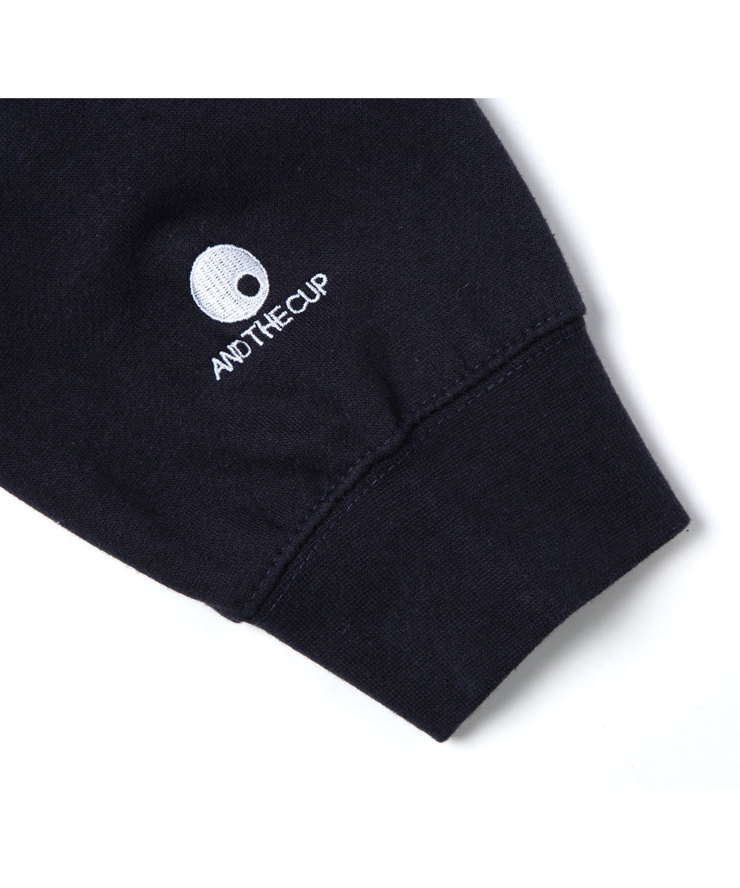 And The Cup Hoodie Navy x White