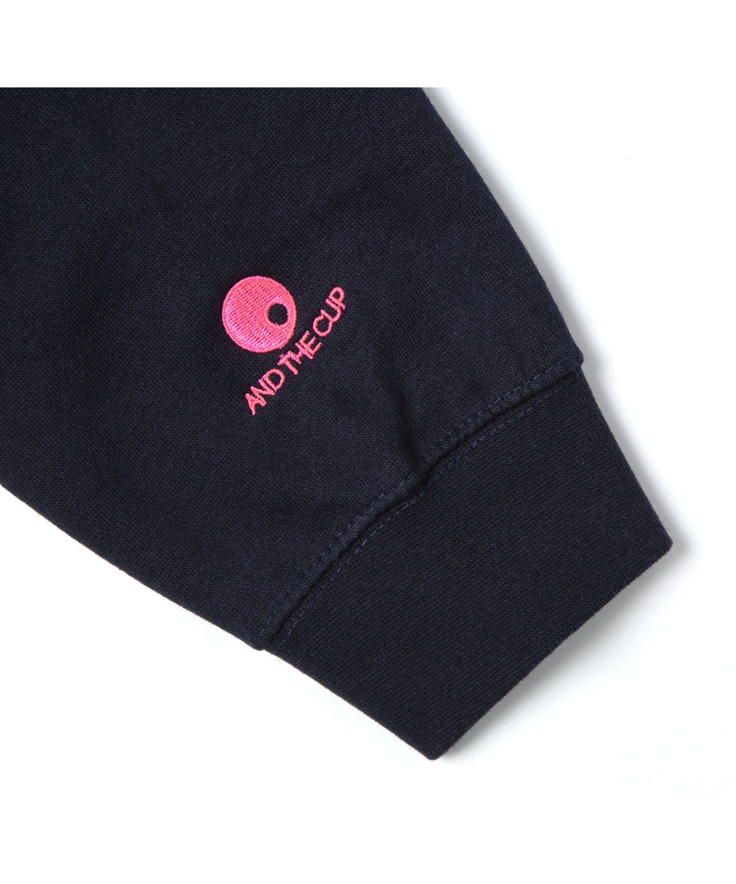 And The Cup Hoodie Navy x Pink