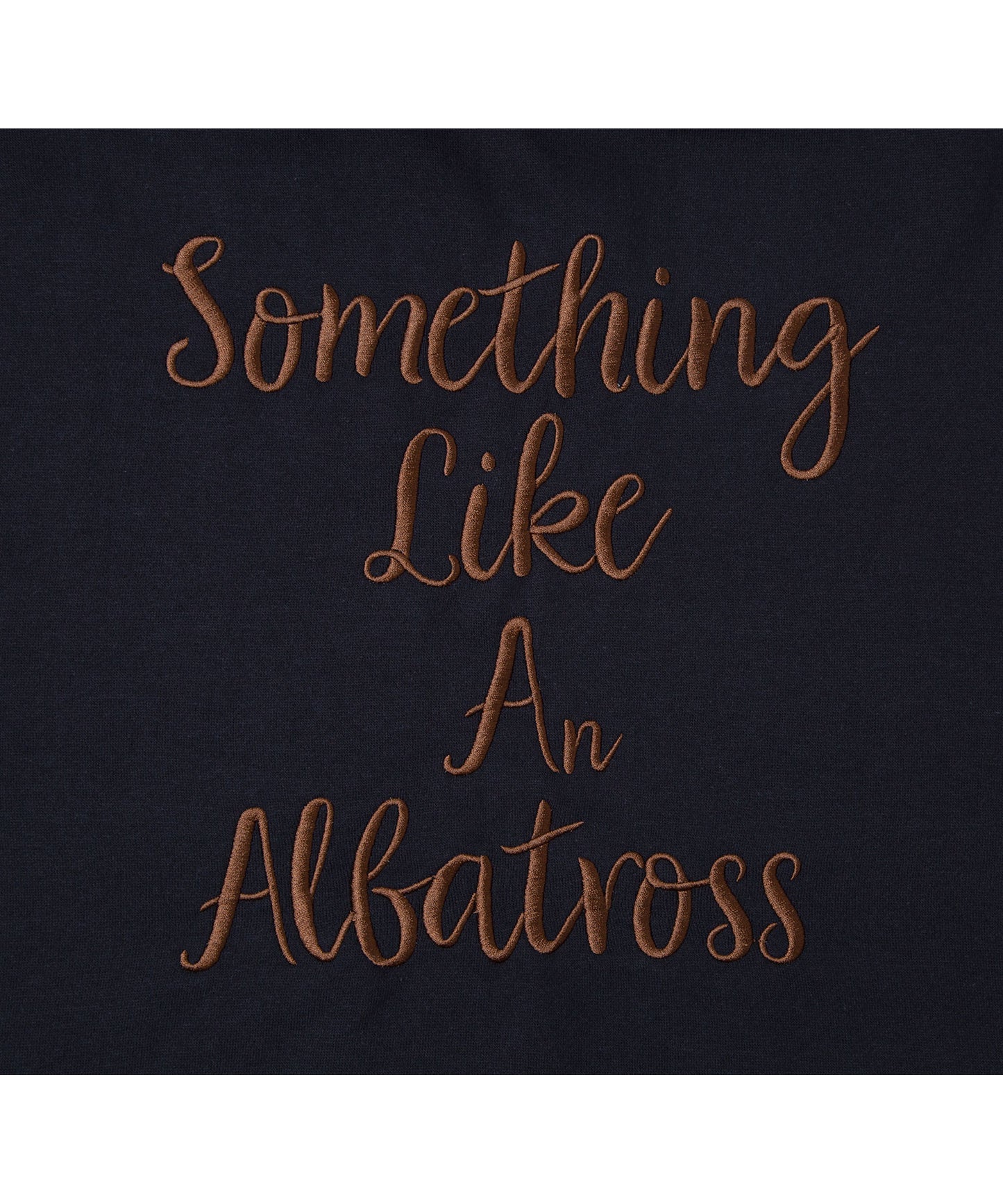 And The Cup Sweatshirt Navy x Brown