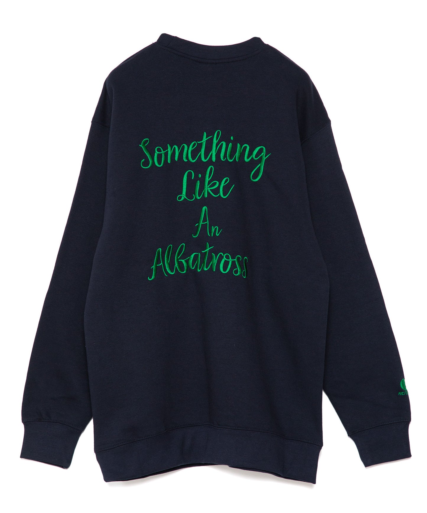 And The Cup Sweatshirt Navy x Green