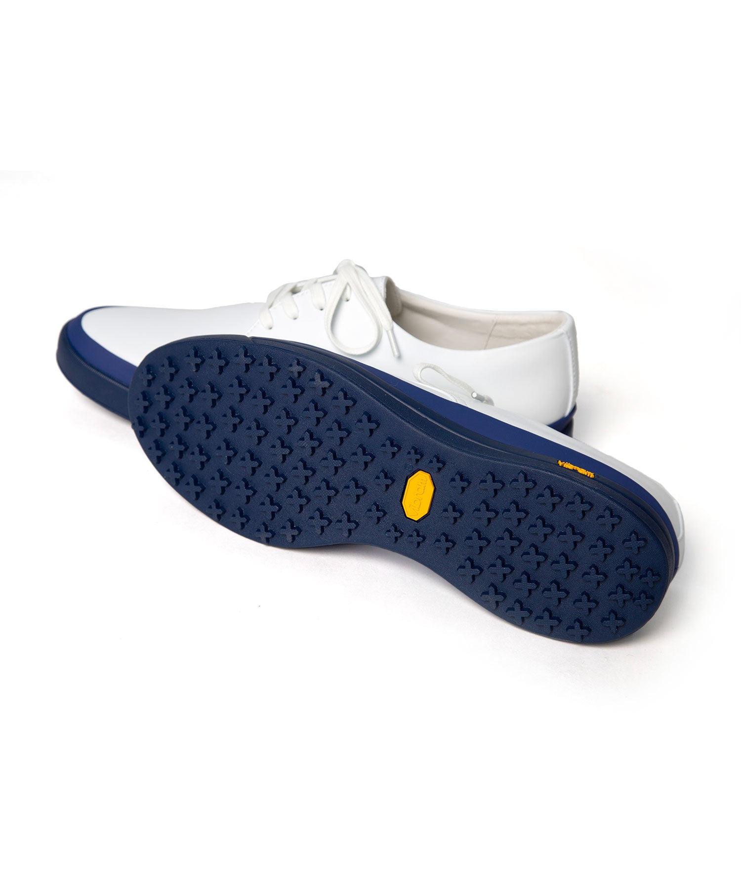 And The Cup Plain Toe Shoes Navy Sole